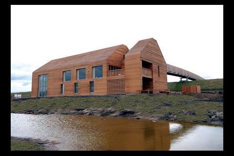 Allies and Morrison’s wildfowl visitor centre at Welney in the Norfolk fens